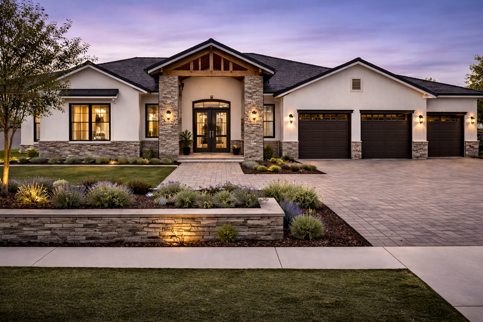 Custom 3400 sq ft single-story new construction home in Power Ranch, Gilbert AZ